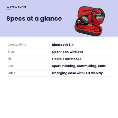 Earbuds specifications