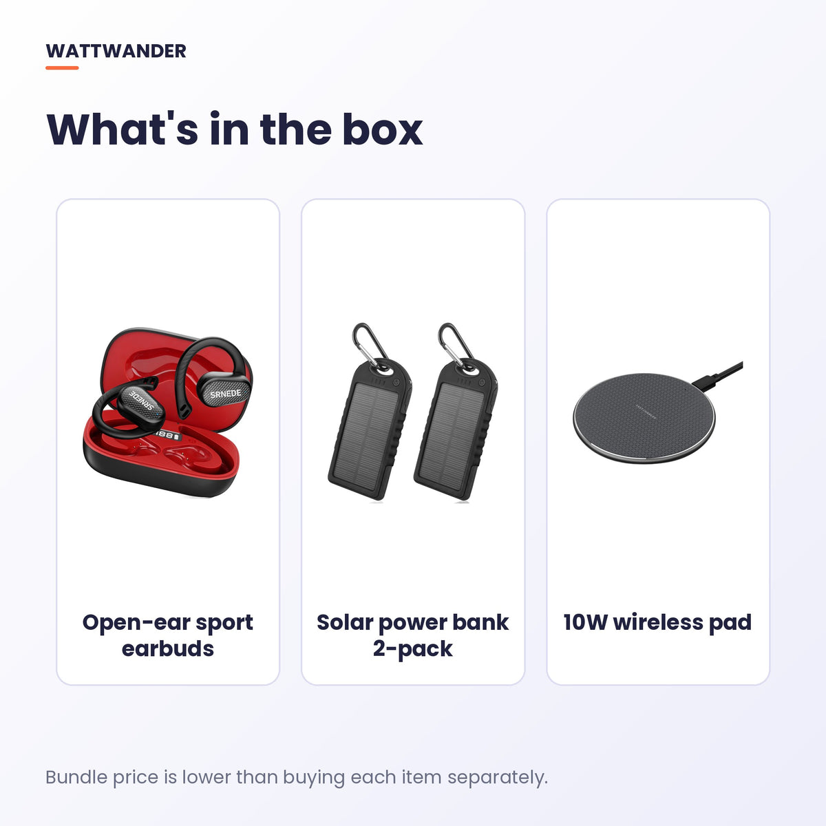 What's in the bundle