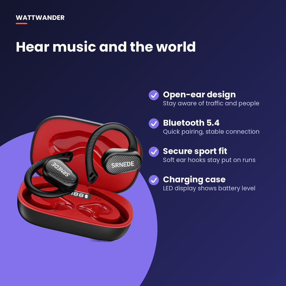 Earbuds key features