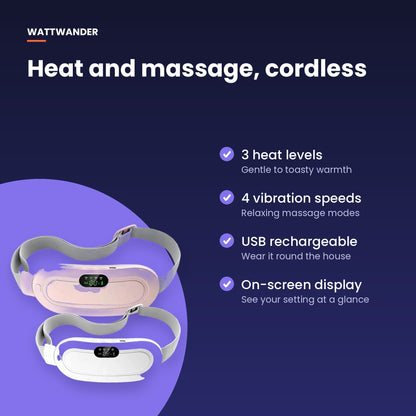 Why you'll love it: 3 heat levels, 4 vibration speeds