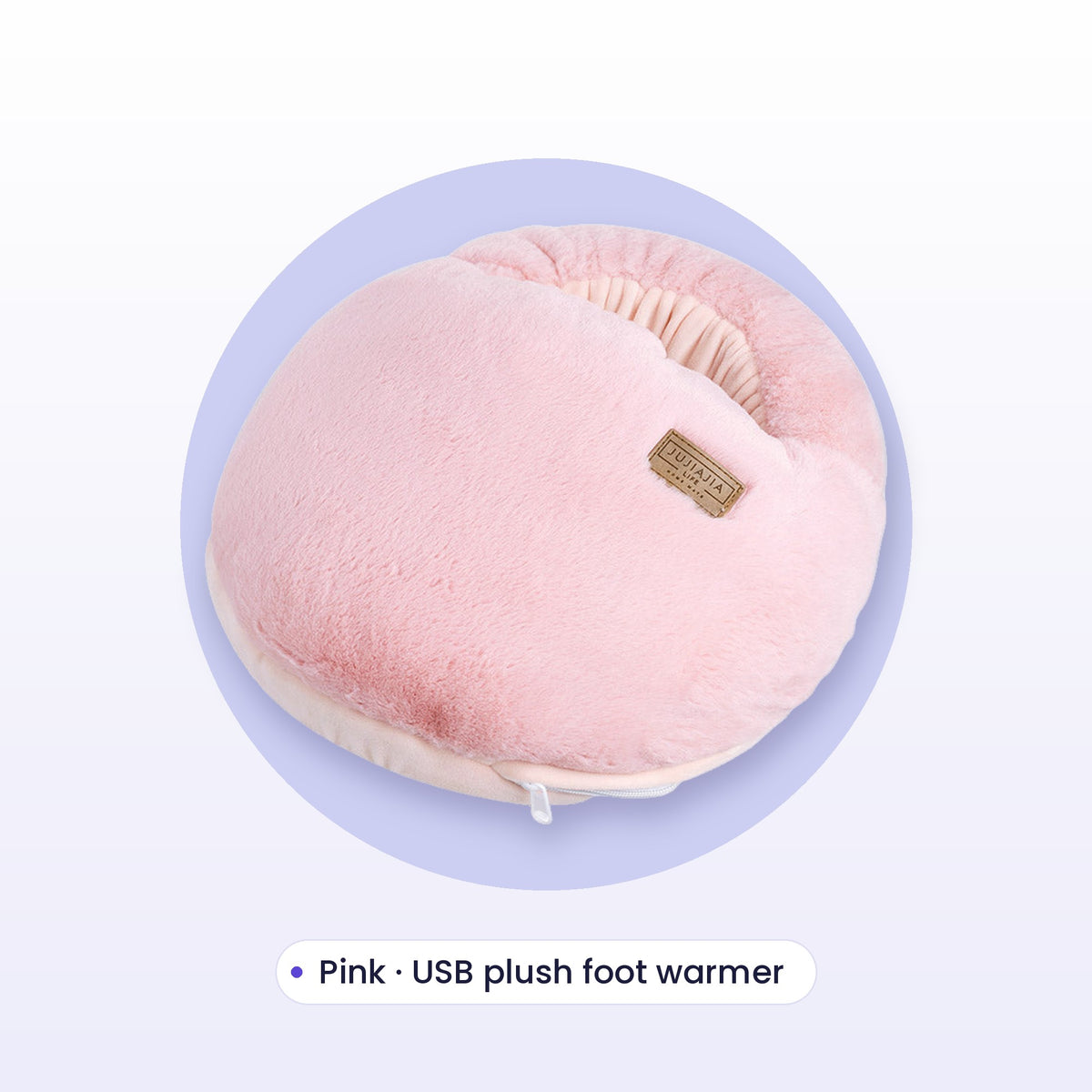USB plush foot warmer, Pink