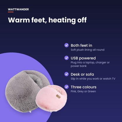 Why you'll love it: both feet in, USB powered