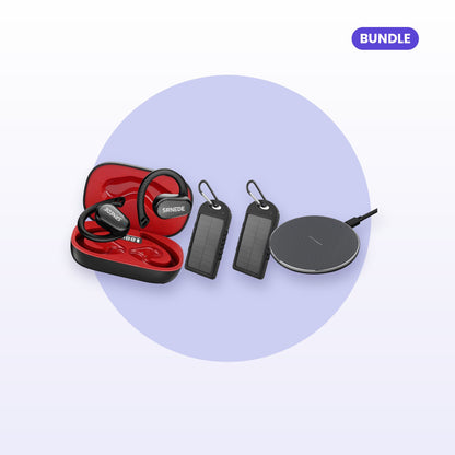Travel Essentials Bundle with black pad
