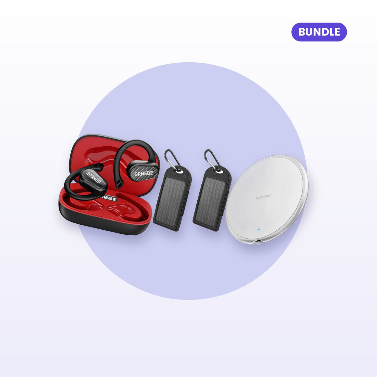 Travel Essentials Bundle with white pad